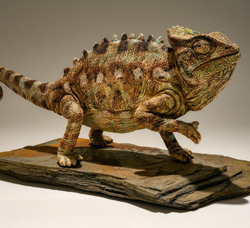 chameleon-sculpture